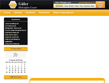 Tablet Screenshot of gulerpleksiglaslazer.com